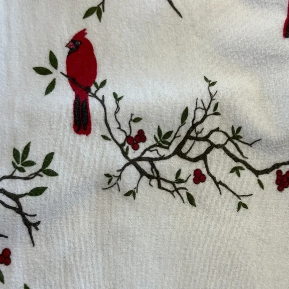 Vermont Country Store Portuguese Flannel Cardinal 100% Cotton Pajama Pants. - Picture 6 of 9